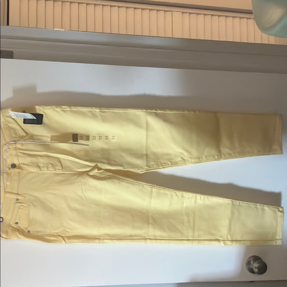 Yellow Women's Pants